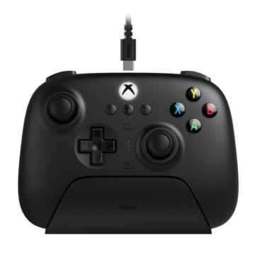 8Bitdo Ultimate 3-mode, Xbox Series X|S, Xbox One, PC, Mobil, Hall-Effect, Fekete, Vezeték nélküli kontroller