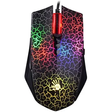 A4TECH Bloody Blazing A70, 6200 DPI, RGB neónové osvetlenie, Herné, USB, PixArt Optical, Káblová myš