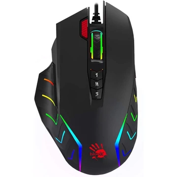 A4TECH Bloody J95, 8000 DPI, Light Strike, RGB osvetlenie, Gaming, USB, PixArt Optical, Káblová myš