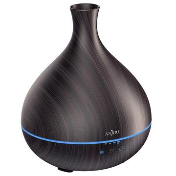 Anjou AJ-AD012 15W 0.5L LED sötétbarna ultrahangos illóolaj párásító