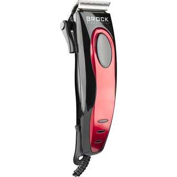 Brock BHC 1001, 10W, 3-12 mm, čepeľ z nehrdzavejúcej ocele, červeno-čierna, strihač vlasov so šnúrkou