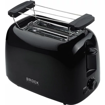Brock BT 1009 BK, 750W, 2 plátky, 5 úrovní, čierna, hriankovač
