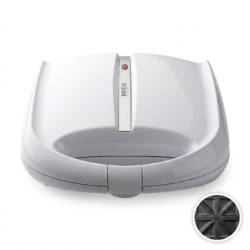 Brock SSM 3008 WH, 1400 W, 8 plátkov (XXL), izolovaný, biely, sendvičovač
