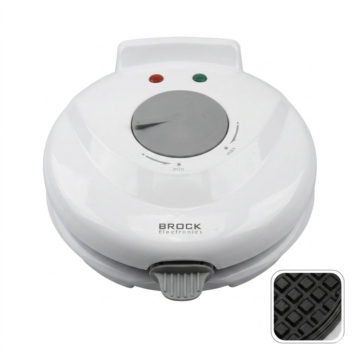 Brock WM 3001, 750W, 19,2 cm, izolovaný, nepriľnavý, vaflovač a výrobník zmrzlinového pohára