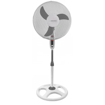 Esperanza EHF002WE, Typhoon, 50W, 40cm, 3-rýchlostný, oscilačný, bielo-sivý, stojaci ventilátor
