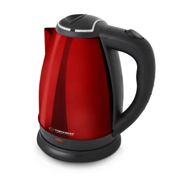 Esperanza EKK013R VICTORIA 1,8 L 1800W Rozsdamentes acél fényes piros vízforraló