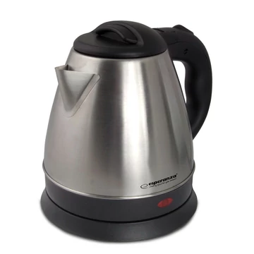 Esperanza EKK116X, Pružina, 1350W, 1L, Nerez, Nerez, Rýchlovarná kanvica