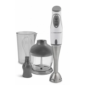 Stick blender Esperanza EKM003E PESTO 450W Oţel inoxidabil Gri-Alb