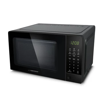 Esperanza EKO009, Horneado, 1100 W, 20 L, LED, 6 programov, Čierna, Mikrovlnná rúra