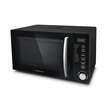 Esperanza EKO010, Cocinero, 1200W, 20L, LED, 14 programov, Funkcia gril, Čierna, Mikrovlnná rúra