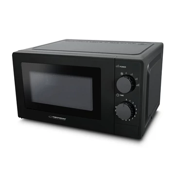 Esperanza EKO011K, Estofado, 1100W, 20L, 5 úrovní, čierna, Mikrovlnná rúra