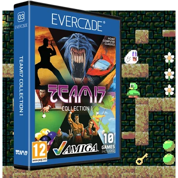 Evercade C3, Amiga Team 17, 12v1, Retro, Multi Game, Herný softvérový balík