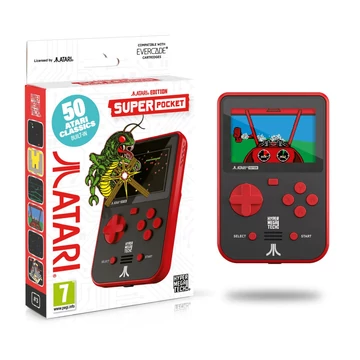 Hyper Mega Tech, Retro Gaming, 2,8″ IPS, Atari Edition, 50 vstavaných hier, prenosná herná konzola