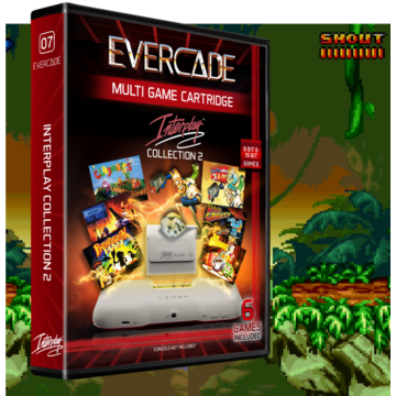 Evercade #7, Interplay Collection 2, 6in1, Retro, Multi Game, Játékszoftver csomag