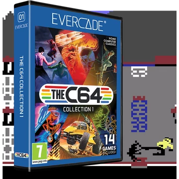 Evercade C1, The C64 Collection 1, 14in1, Retro, Multi Game, Játékszoftver csomag