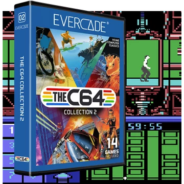 Evercade C2, The C64 Collection 2, 14v1, Retro, Multi Game, Herný softvérový balík
