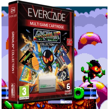 Evercade #24, Gremlin Collection 1, 6v1, Retro, Multi Game, Herný softvérový balík