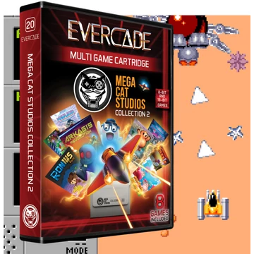 Evercade #20, Mega Cat Studios Collection 2, 8in1, Retro, Multi Game, Játékszoftver csomag