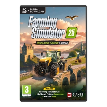 Farming Simulator 25: Highlands Fishing Edition, PC (Windows), herní software