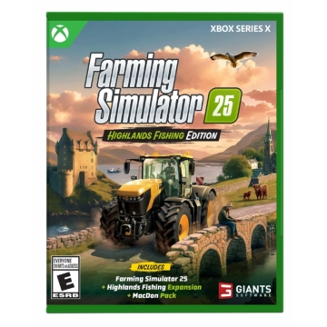 Farming Simulator 25: Highlands Fishing Edition, Xbox Series, herní software pro konzole