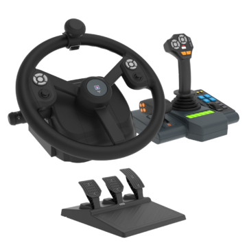 Hori Farming Vehicle Control System, PC (Windows), USB, Vezetékes, Kormány szett