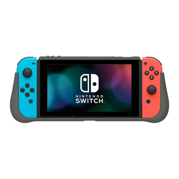 Carcasa pentru consola, Hori Hybrid System Armor Pro, Nintendo Switch/OLED, TPU, Gri
