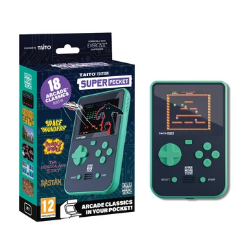 Hyper Mega Tech, Evercade Retro Gaming, 2,8″ IPS, edícia Taito, 18 vstavaných hier, prenosná herná konzola