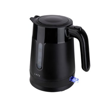 LaFe Essential, 1500W, 1L, Vízkőszűrő, BPA mentes, Műanyag, Fekete, Elektromos vízforraló