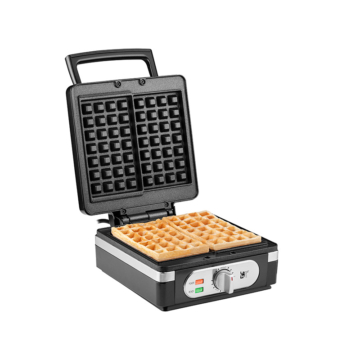 LaFe Waffle Master, 1400W, 2 XXL szeletes, 8 fokozat, Tapadásmentes, Műanyag-acél, Gofrisütő