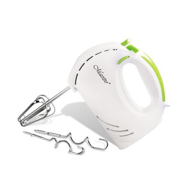 Maestro MR-501G 300W, 7 sebességes, Fehér-zöld kézi mixer