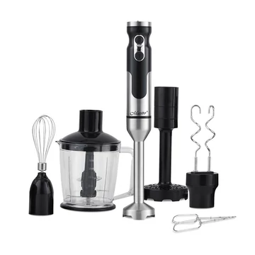 Maestro MR-567, 7in1, 1000 W, 500 ml, Cserélhető fej, Rozsdamentes acél, Multifunkciós, Botmixer szett