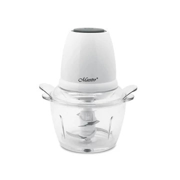 Maestro MR-581, 300 W, 800 ml, Čepeľ z nehrdzavejúcej ocele, Sklenená misa, Sekáčik na potraviny
