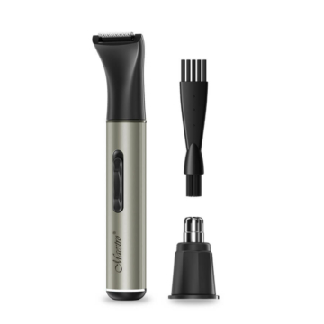 Maestro MR-666, 2 v 1, 3,7 V 180 mAh, kovové pouzdro, LED displej, bezdrátový, sada zastřihovačů