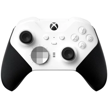 Microsoft Elite Series 2 Core, Xbox Series X/S, Xbox One, PC, Fehér, Vezeték nélküli kontroller