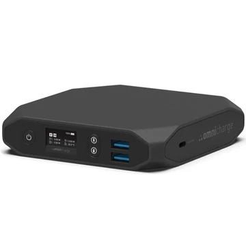 Omnicharge Omni 20c+, 20 100 mAh, 100 W, QC3.0, rýchle nabíjanie, bezdrôtová nabíjacia stanica