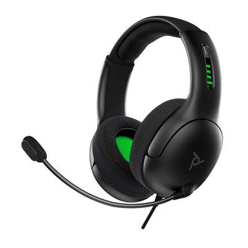 PDP LVL 50 Xbox Series X|S, Xbox One, PC Vezetékes Sztereó Fekete headset