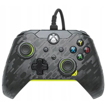 PDP Wired, Xbox Series X|S, Xbox One, PC, Electric Carbon, Wired Controller