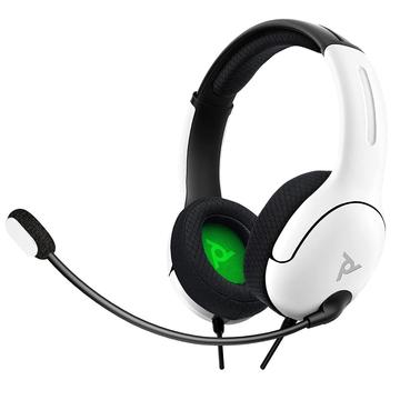 PDP LVL 40 Xbox Series X|S, Xbox One, PC Vezetékes Sztereó Fehér headset