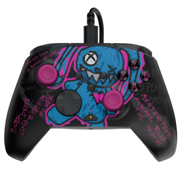 PDP Rematch Glow, Xbox Series X|S, Xbox One, PC, Call of Duty: Mister Peeks, Glow in the Dark, Vezetékes kontroller