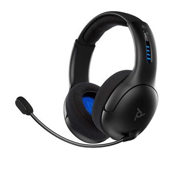 PDP LVL 50 PS5, PS4, PC Vezeték Nélküli Sztereo Fekete headset