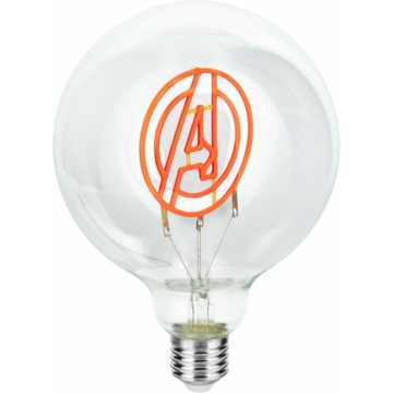 Paladone, Marvel Avengers, Official, LED Neon, E27 (G125, 1W), Lámpa izzó