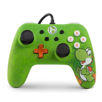 PowerA Wired, Nintendo Switch/Switch 2, Official, Yoshi, Káblový ovládač