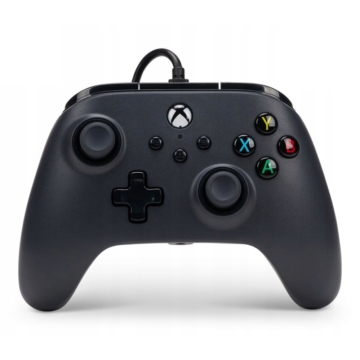 PowerA Wired Xbox Series X|S, Xbox One, PC Vezetékes Fekete kontroller