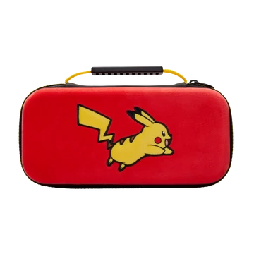 PowerA Protection Case, Nintendo Switch/Lite/OLED, Pokémon: Pikachu Jump, Plüss, Konzol védőtok