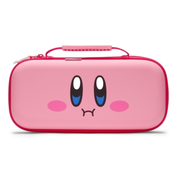 PowerA Protection TravelCase, Nintendo Switch 2, Integrált állvány, Official, Kirby, Konzol védőtok
