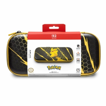 PowerA Protection Case, Nintendo Switch 2, Integrált állvány, Pikachu Storm, Konzol védőtok