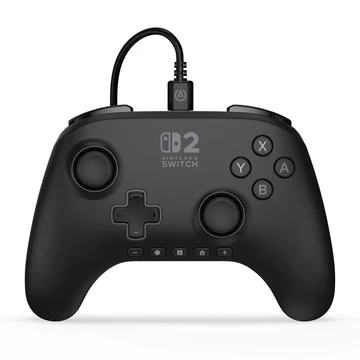PowerA Advantage Wired, Nintendo Switch 2, Official, Hall Effect, Fekete, Vezetékes kontroller