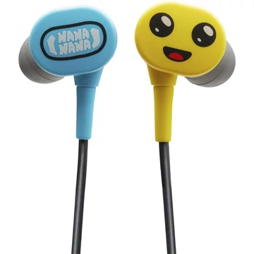 PowerA Earbuds Wired, Nintendo Switch, 8 mm, Jack 3,5 mm, Fortnite: Peely, Káblové slúchadlá