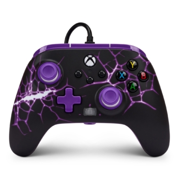 PowerA Enhanced Wired Xbox Series X|S, Xbox One, PC Purple Magma Vezetékes kontroller