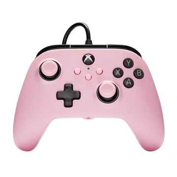 PowerA Wired, Xbox Series X|S, Xbox One, PC, Rózsaszín, Vezetékes kontroller
